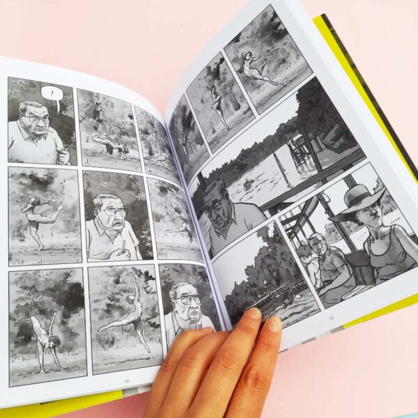 La sudesta-juan saenz-hotel de las ideas-comic-ilustracion-libro ilustrado-novela grafica-vida-enojo-relaciones-libro-libros-gatopez libreria-libreria-gato-pez-gatopez-on line-compra on line